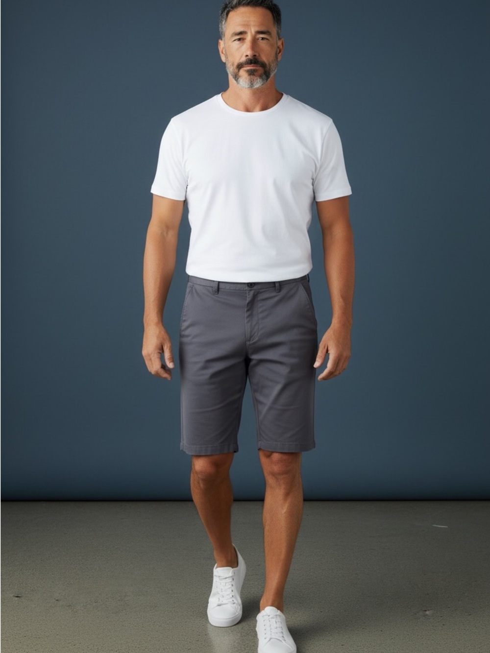 Tek Gear Men's Classic Gray Golf Shorts - Casual Everyday